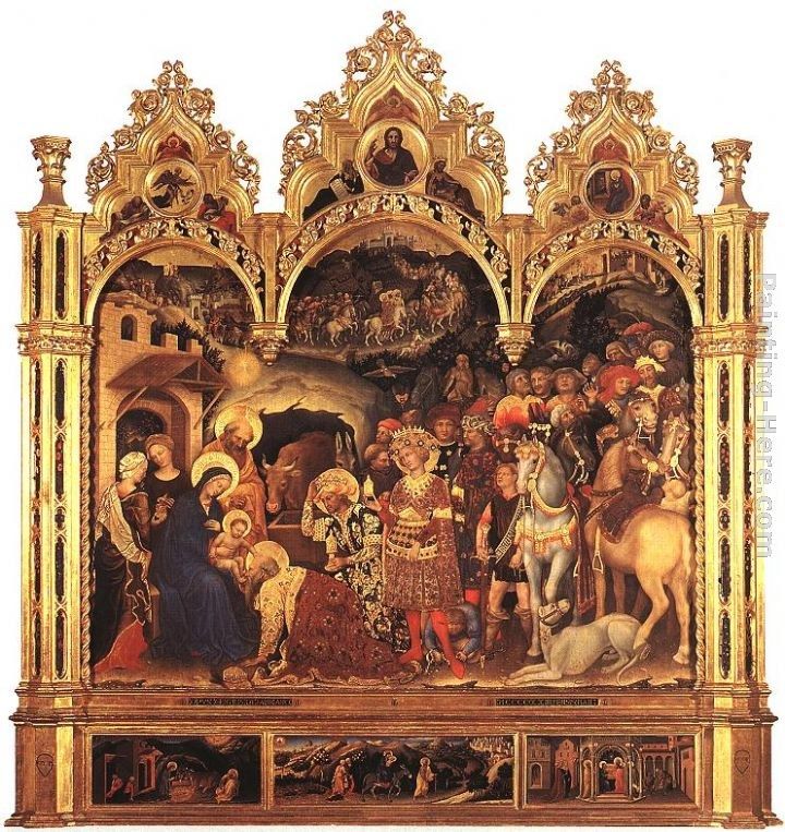 Gentile da Fabriano Adoration of the Magi